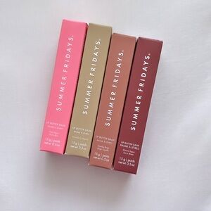 Summer Fridays Lip Butter Balms: